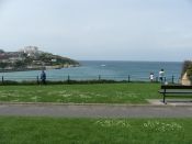 Overlooking the Sea at Newquay